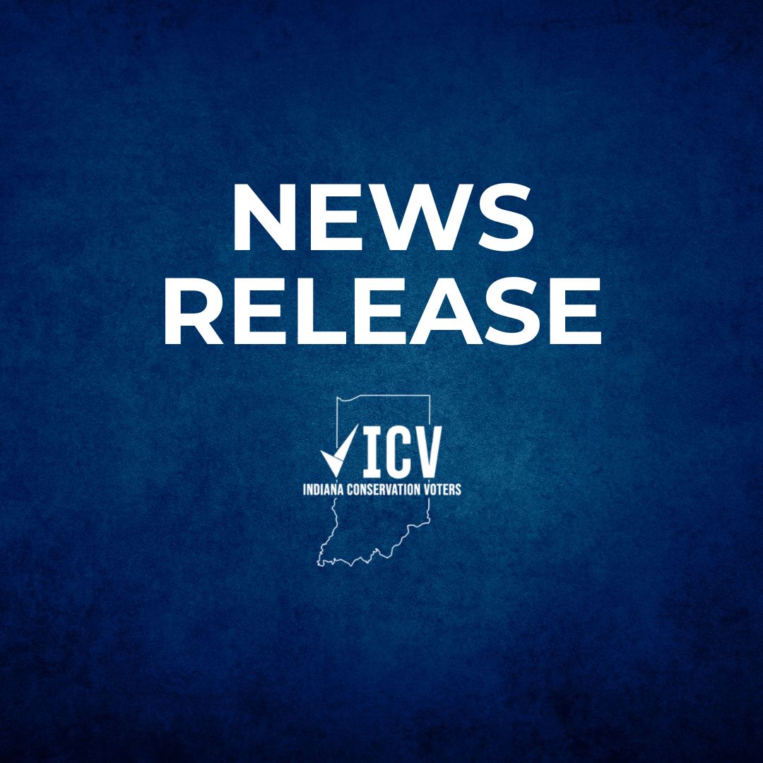graphic with blue background that says "news release" with the ICV logo